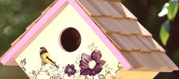 Dřevěné hnízdo s vlastními rukama: kresby, materiály, výzdoba a instalace