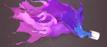 Kouzlo barvy: jak se dostat fialové při míchání barev